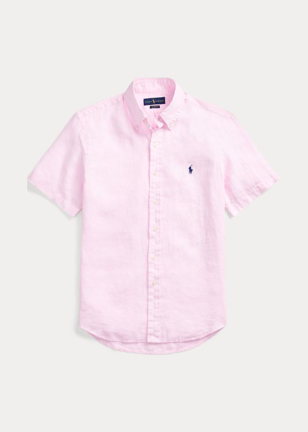 Camisa Polo Ralph Lauren Classic Fit Linen Homem 47603-SLFT